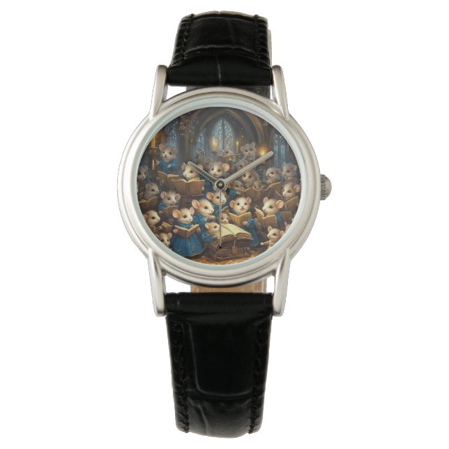 Montre Chorale de souris de l'église (devant)