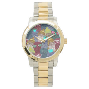 Montre Chouette dans la couronne