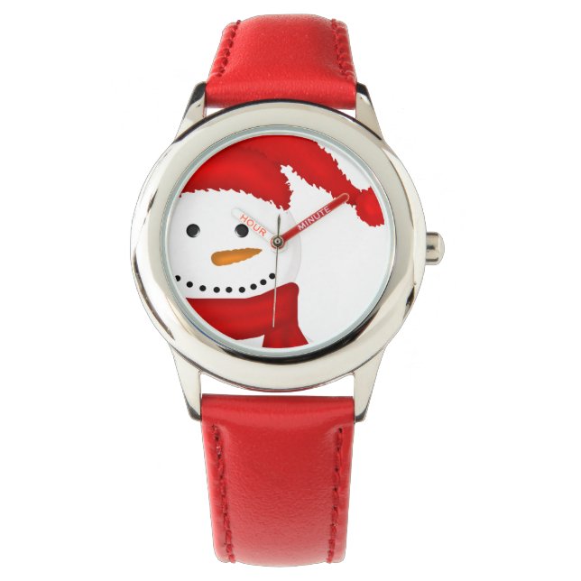 Montre Christmas Snowman Christmas Watch (devant)