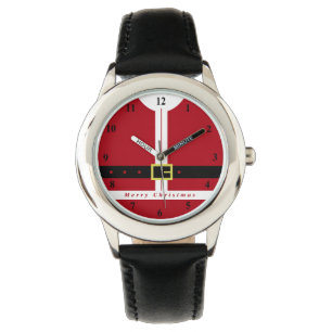 Montre Christmas Watch Cadeau Funny Santa Claus Design