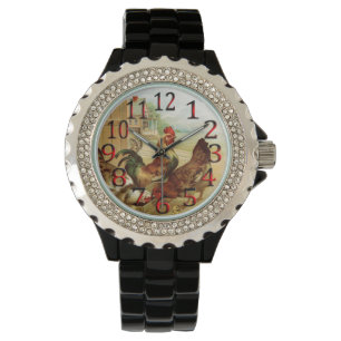 Montre Chronométrez pour alimenter aux poulets la