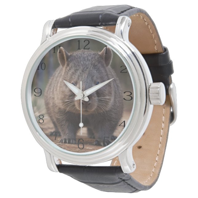 Montre Chubby The Australian Wombat, (Incliné)