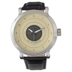 Montre Cible de pistolet personnalisée