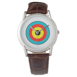Montre Cible isolée du tir à l'arc
