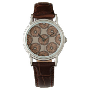 Montre Cinnamon Raisin Bagel Petit déjeuner Regarder