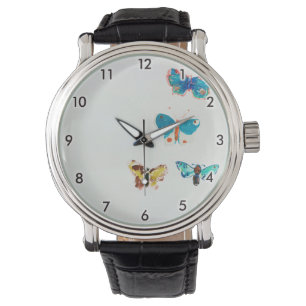 Montre Cinq papillons, Redon