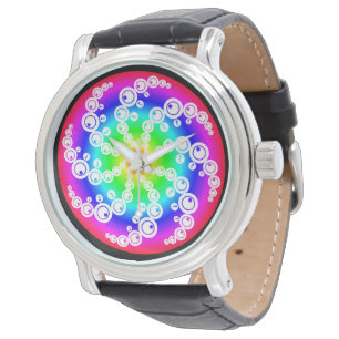 Montre circulaire de culture Abstraite