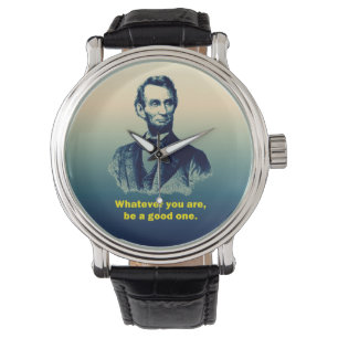 Montre Citation d'Abraham Lincoln