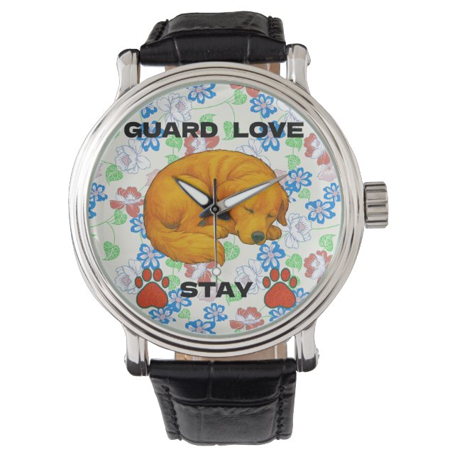 Montre citation de chien (devant)
