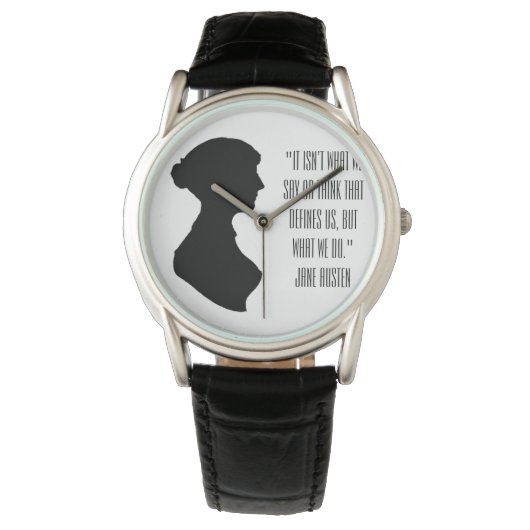 Montre citation de Jane Austen  (devant)