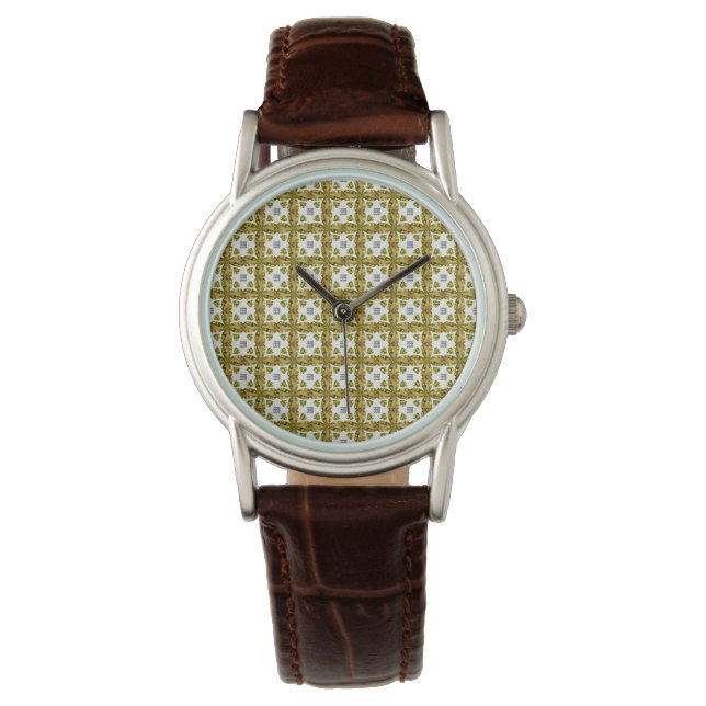 Montre Citrine Clover (devant)