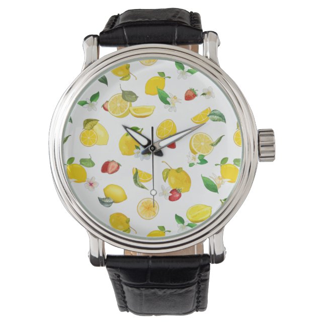 Montre Citron et fraise 2 (devant)