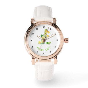 Montre Citron jus Cool Boire Lemonade Watch Cadeau