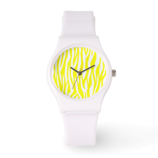 Montre Citron Zebra (Recto)