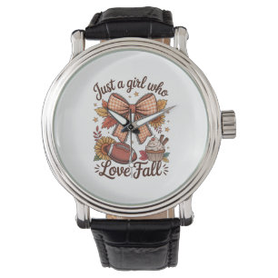 Montre Citrouille du pays de la chemise d'orignaux