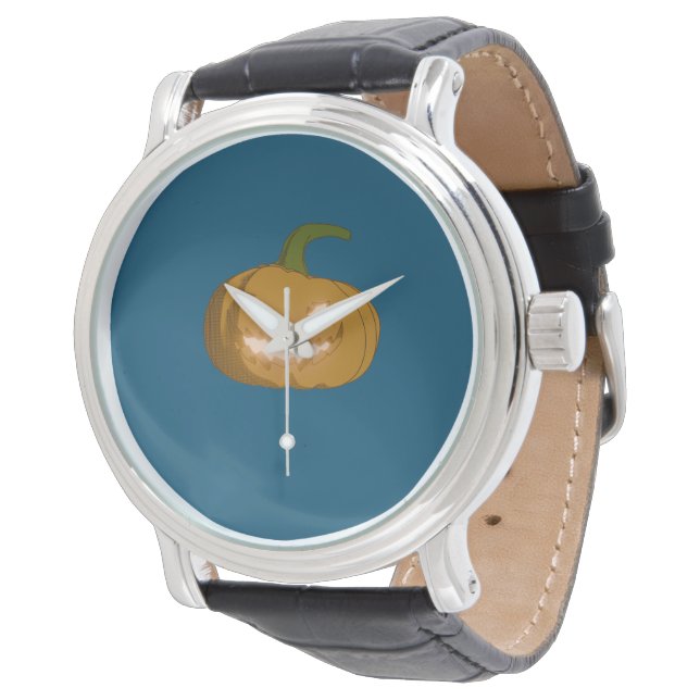 Montre Citrouille sculpté (Incliné)