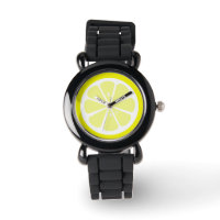 Montre Citrus en tranches de citron