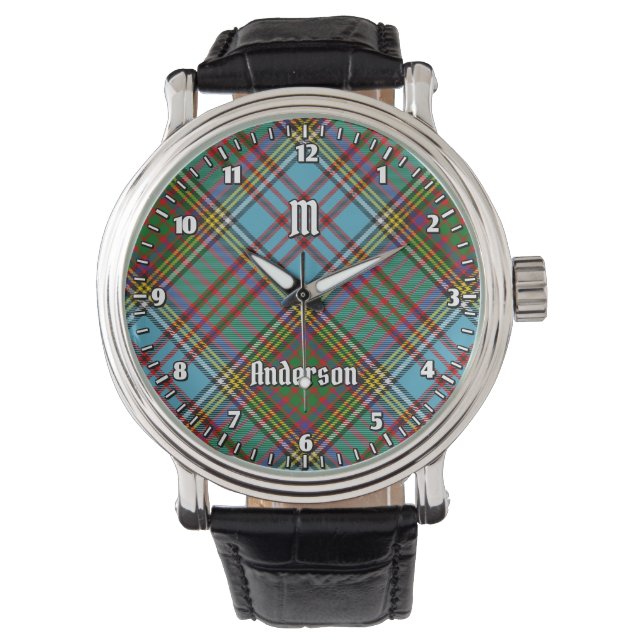 Montre Clan Anderson Tartan Watch (devant)