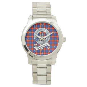 Montre Clan Anstruther Classique Sans Temps Insigne Tarta