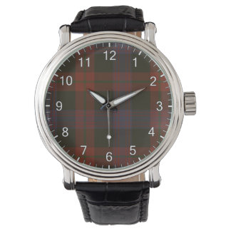 Montre Clan Brown Tartan