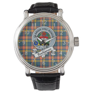 Montre Clan Buchanan Classic Insigne Tartan Plaid