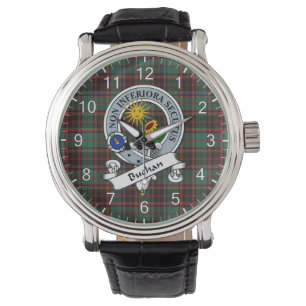 Montre Clan classique intemporel Buchan Ancien Badge Tart