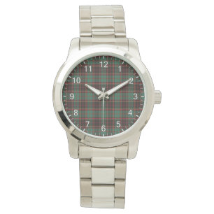 Montre Clan classique intemporel Buchan vieux Tartan Plai