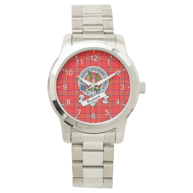 Montre Clan classique intemporel Burnett Insigne moderne  (devant)