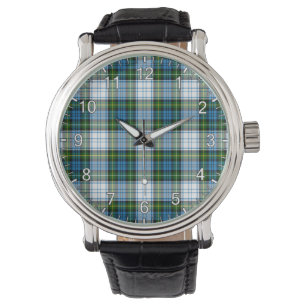 Montre Clan classique intemporel Campbell robe Tartan Pla
