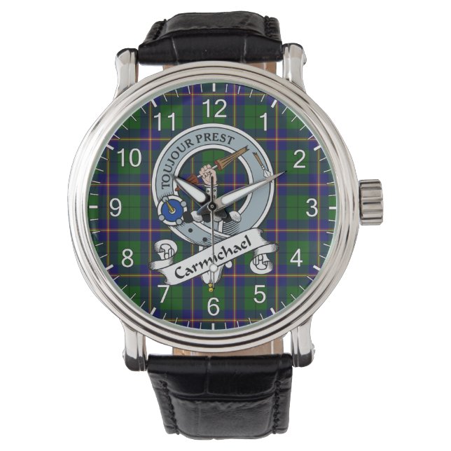 Montre Clan classique intemporel Carmichael Tart moderne  (devant)