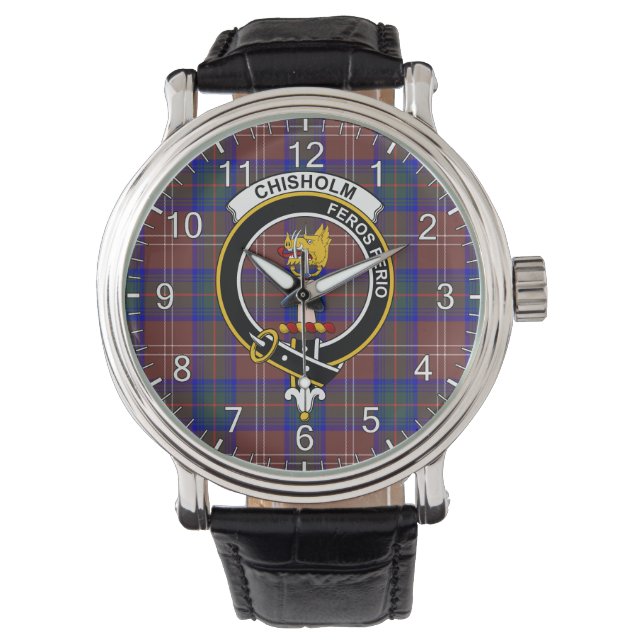 Montre Clan classique intemporel Chisholm Chasse Tart mod (devant)