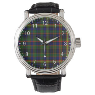 Montre Clan classique intemporel Clelland Tartan Plaid Ca