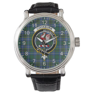 Montre Clan classique intemporel Cockburn Ancient Tartan 