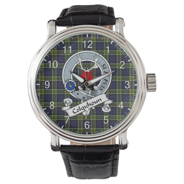 Montre Clan classique intemporel Colquhoun Insigne modern (devant)
