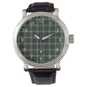 Montre Clan classique intemporel Ferguson moderne Tartan 