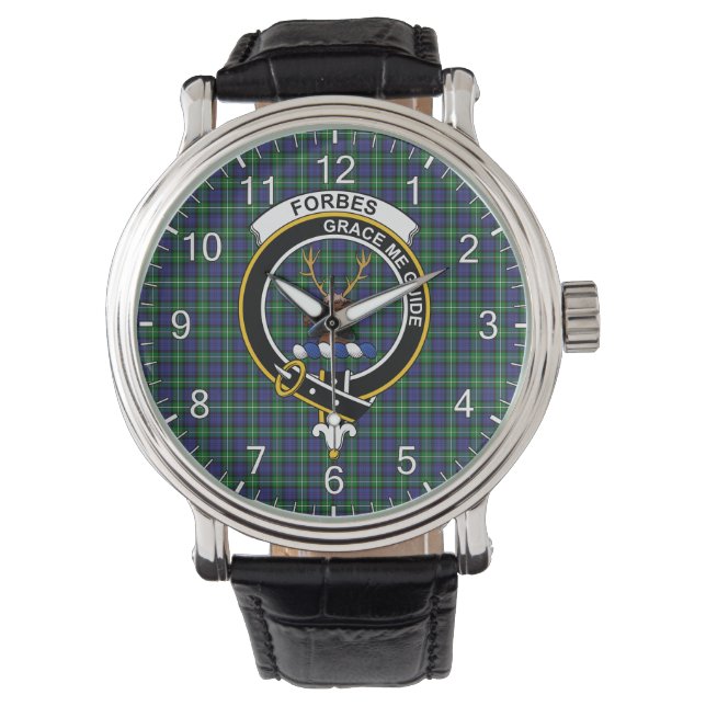 Montre Clan classique intemporel Forbes Insigne moderne t (devant)