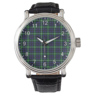 Montre Clan classique intemporel Forbes Lyon Court Tartan