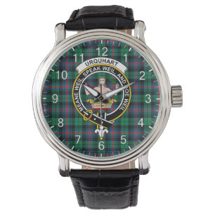 Montre Clan classique intemporel Urquhart Insigne moderne
