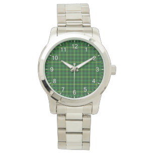 Montre Clan Classique Sans Temps Arthur Plaid Tartan Plai