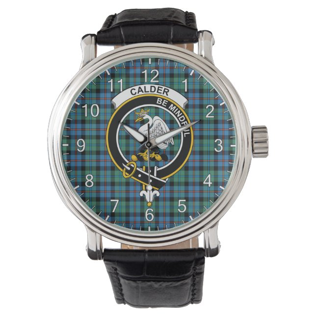 Montre Clan Classique Sans Temps Campbell De Cawdor Ancie (devant)