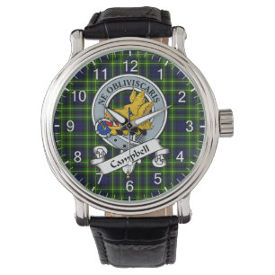 Montre Clan Classique Sans Temps Campbell Du Mode Breadal