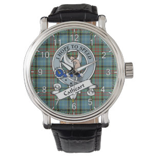 Montre Clan classique sans temps Cathcart Badge Tartan Wa