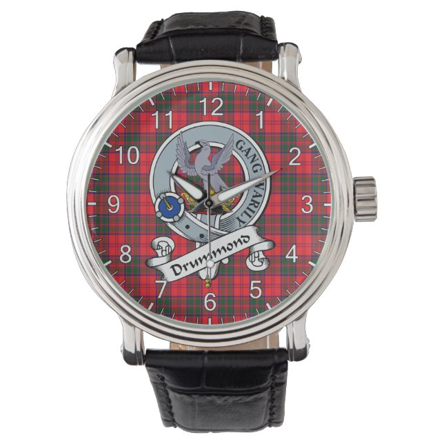 Montre Clan classique sans temps Drummond Insigne moderne (devant)