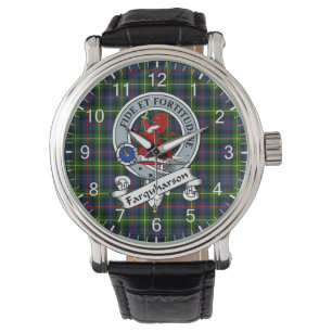 Montre Clan classique sans temps Farquharson Insigne mode
