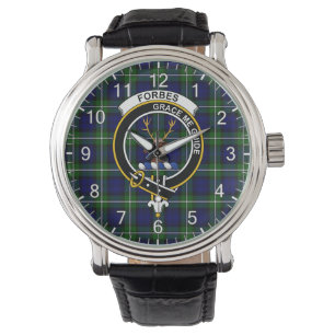 Montre Clan Classique Sans Temps Forbes Insigne Tartan Pl