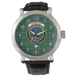 Montre Clan Classique Sans Temps Forsyth Insigne Tartan M