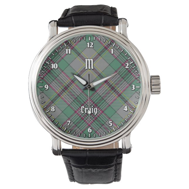 Montre Clan Craig Tartan (devant)