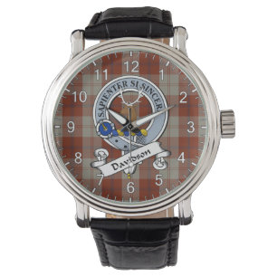 Montre Clan Davidson classique, sans temps Badge Dress Da