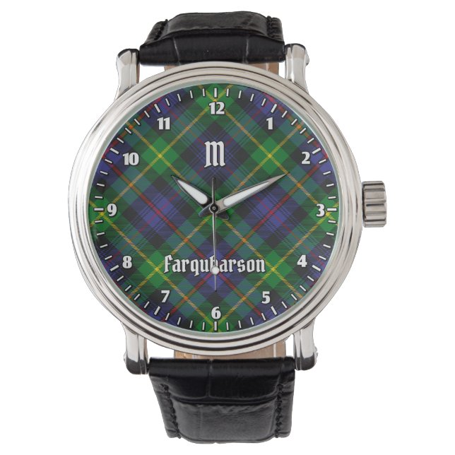 Montre Clan Farquharson Tartan (devant)