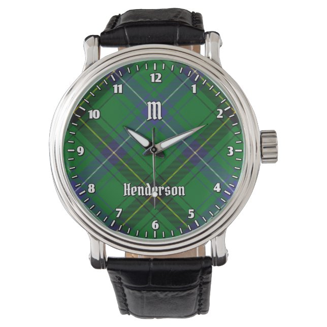 Montre Clan Henderson Tartan (devant)